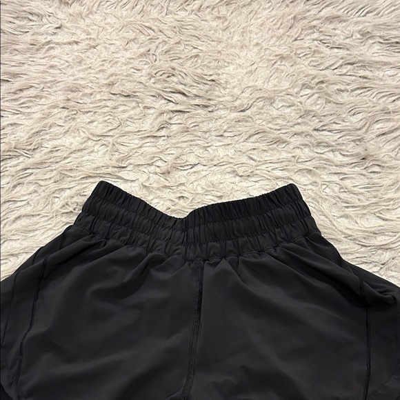 Lululemon Hottie Hot Lined Black Women's Athletic Shorts - Picture 2 of 7